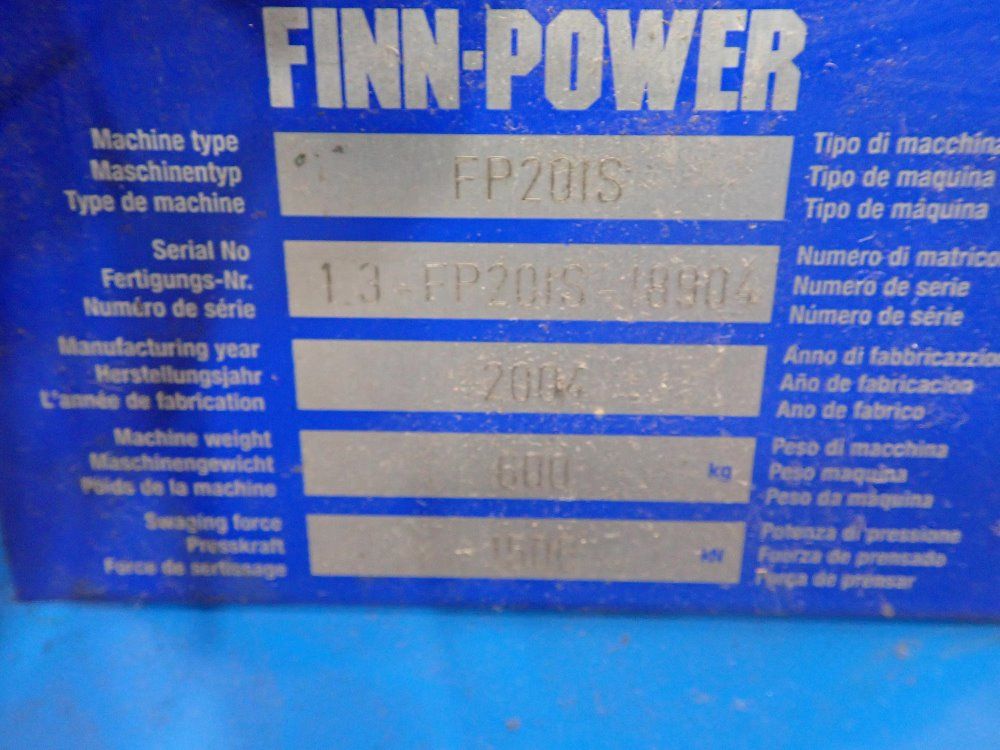 Finn-power Crimper - Fp2015