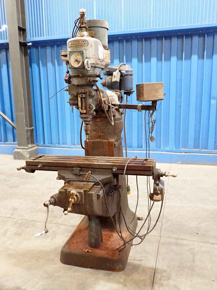 Bridgeport 1 1/2hp Vertical Milling Machine - 283123