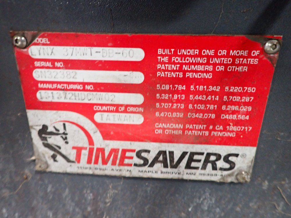 Time Saver Belt Sander - Lynx37mwt-db-60