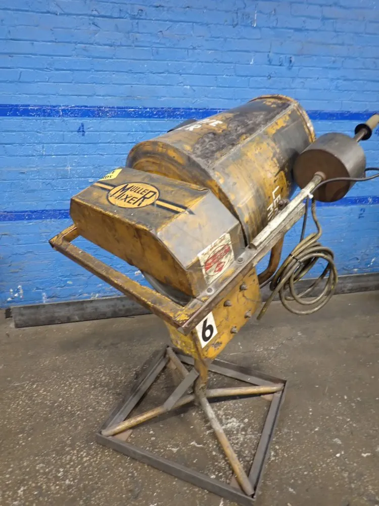 Muller Mixer Concrete Mixer