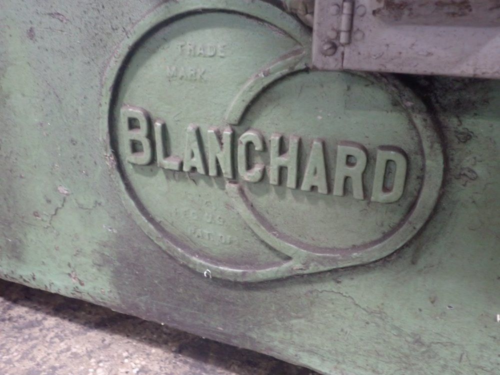 Blanchard 30" No. 18 Rotary Surface Grinder - No. 18