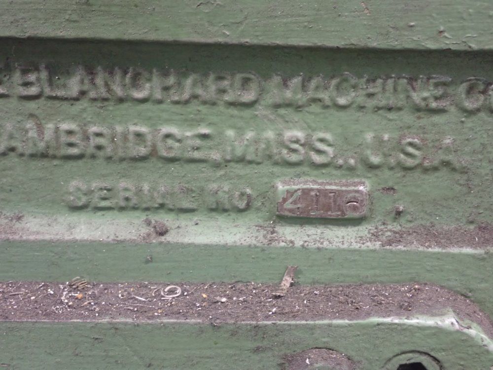 Blanchard 30" No. 18 Rotary Surface Grinder - No. 18