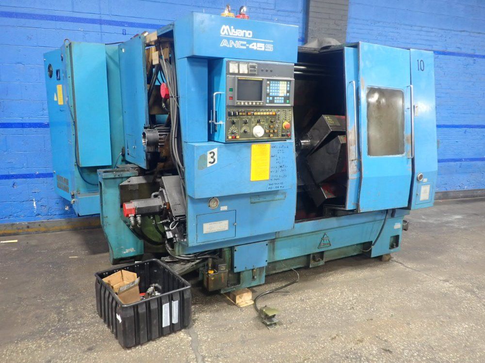 Miyano Anc 455 Cnc Lathe - Anc 455