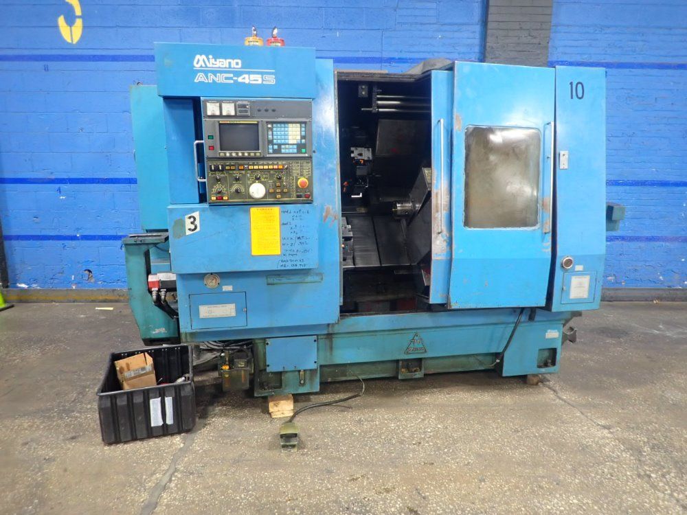 Miyano Anc 455 Cnc Lathe - Anc 455