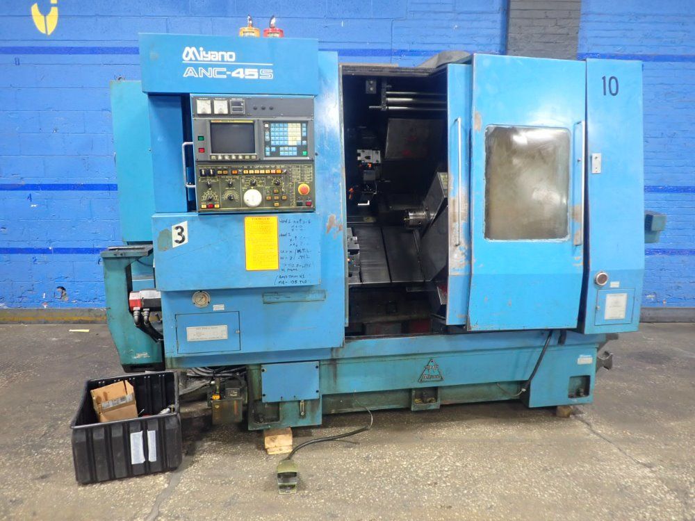 Miyano Anc 455 Cnc Lathe - Anc 455
