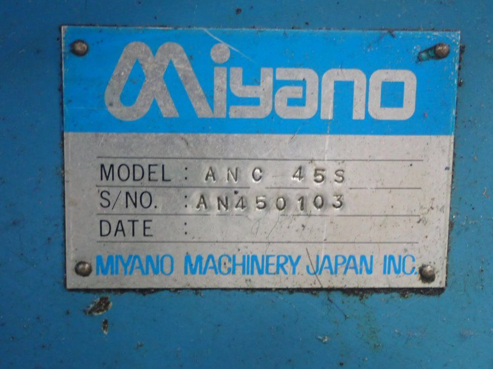 Miyano Anc 455 Cnc Lathe - Anc 455