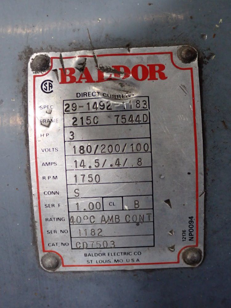 Farris 744280 Universal Take Off Machine - 3000vt