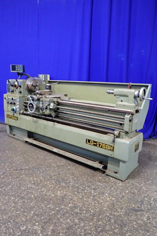 Supermax 18"/20" X 70" Lg-1768h Gap Bed Lathe - Lg-1768h