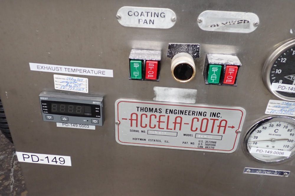 Thomas Engineering Inc. Tablet Coater - 24-111