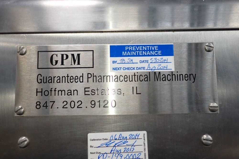 Thomas Engineering Inc. Tablet Coater - 24-111