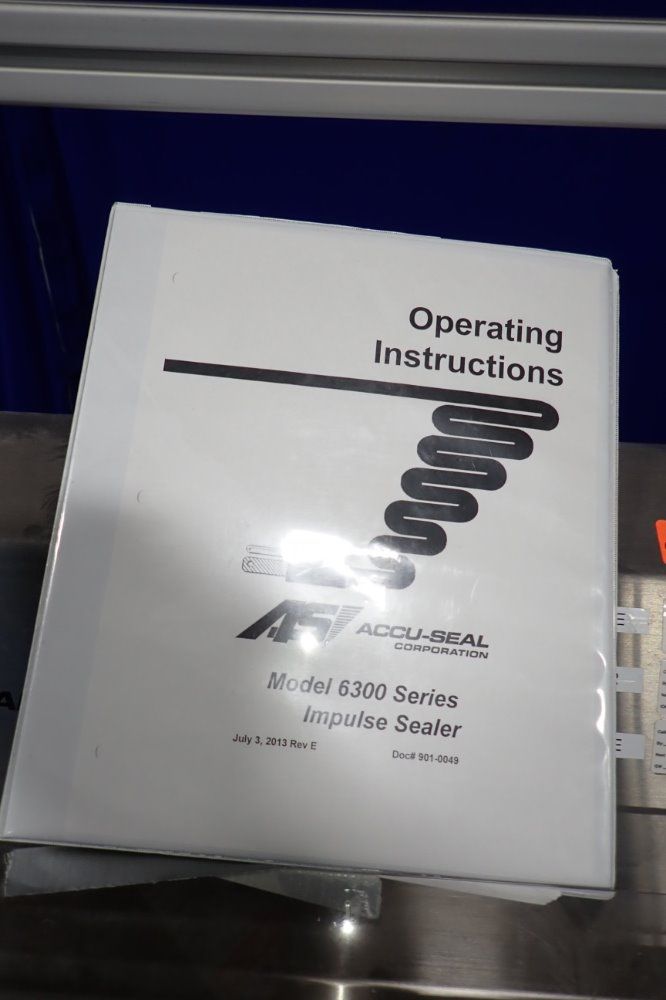 Accu-seal 6300-30-b Impulse Sealer - 6300-30-b