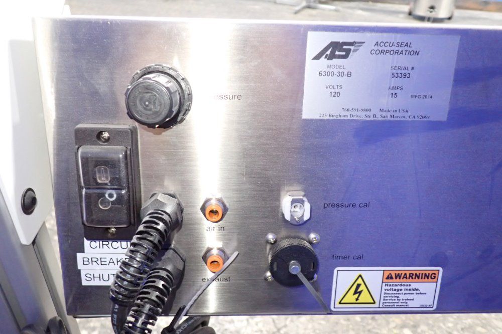 Accu-seal 6300-30-b Impulse Sealer - 6300-30-b