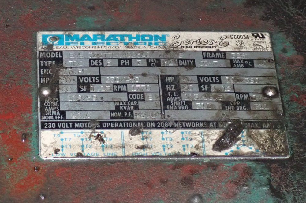 Sullair 50 Hp 12b-50lacac Air Compressor - 12b-50lacac