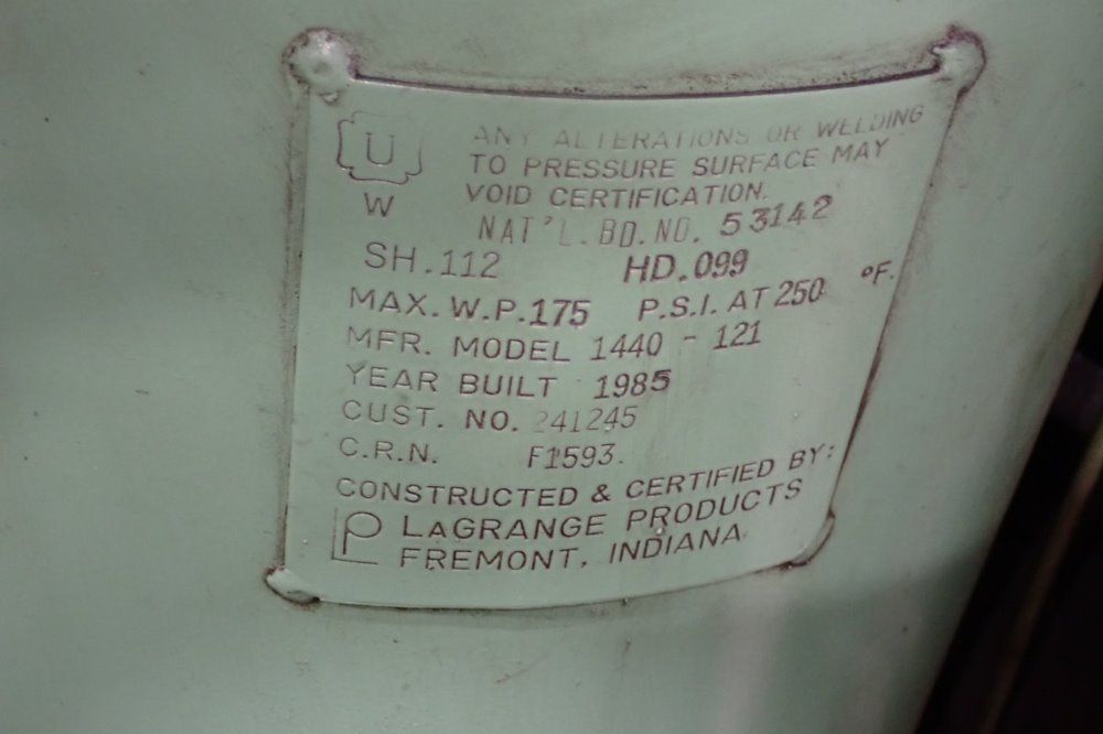 Sullair 50 Hp 12b-50lacac Air Compressor - 12b-50lacac