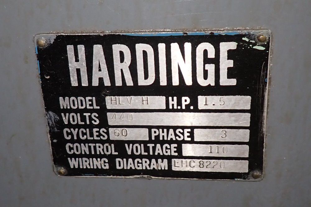 Hardinge 12' X 32" Hlv-h Lathe - Hlv-h