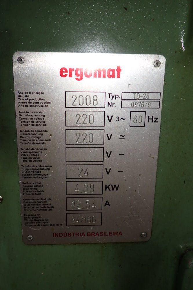 Ergomat Td-26 Cnc Lathe - Td-26
