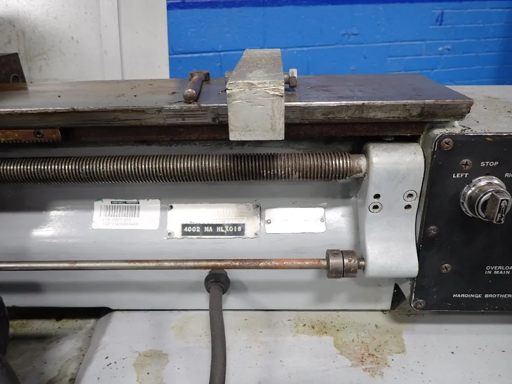 Hardinge Lathe - Hlv