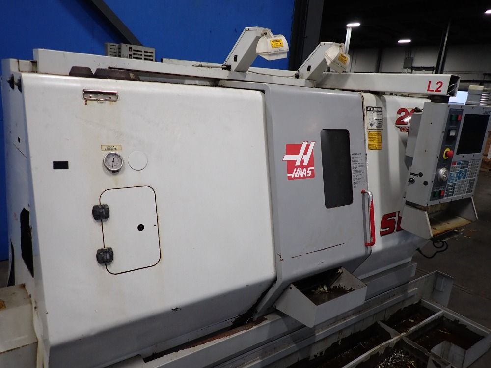 Haas 10-station Tool Holder Cnc Lathe - Sl20