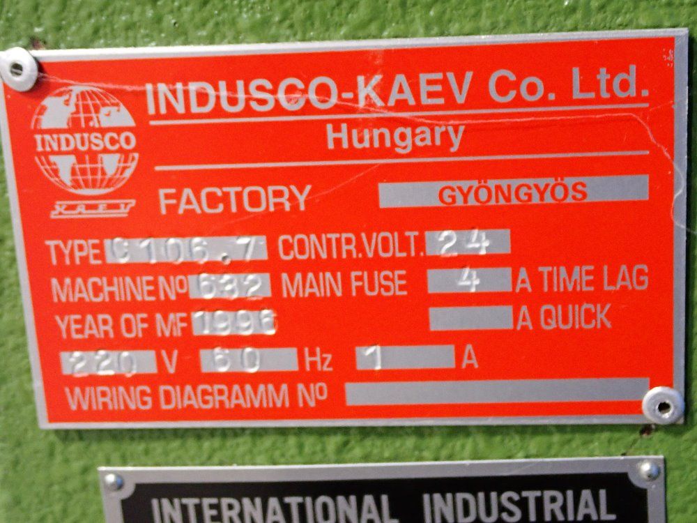 Indusco-kaev Clicker Press - C106.7