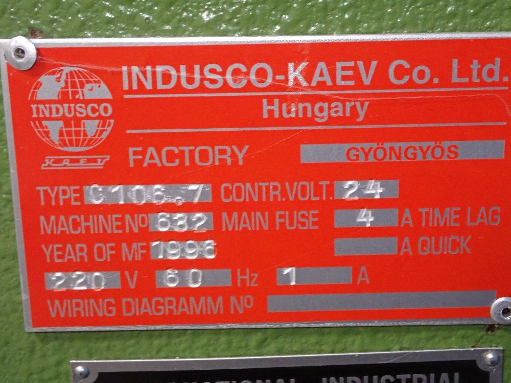 Indusco-kaev Clicker Press - C106.7