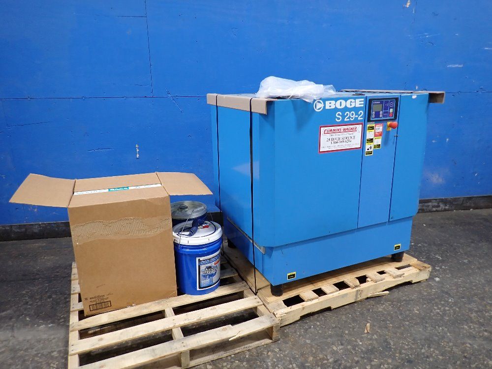 Boge 30 Hp Air Compressor - S 29-2