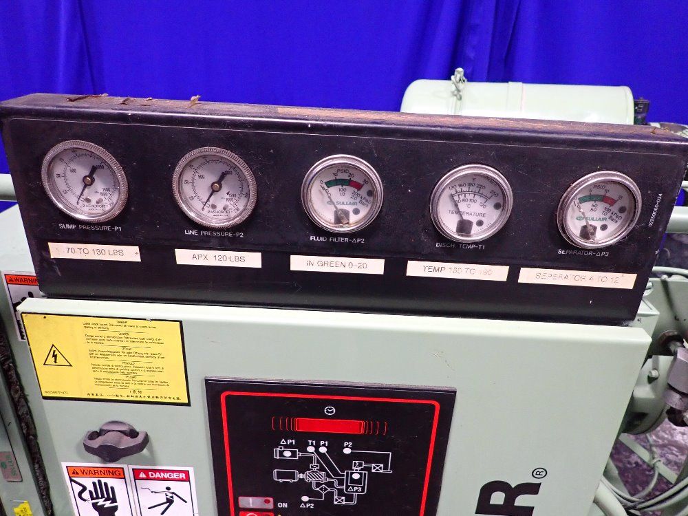 Sullair 40 Hp Air Compressor - Ls10-40h/a/sul