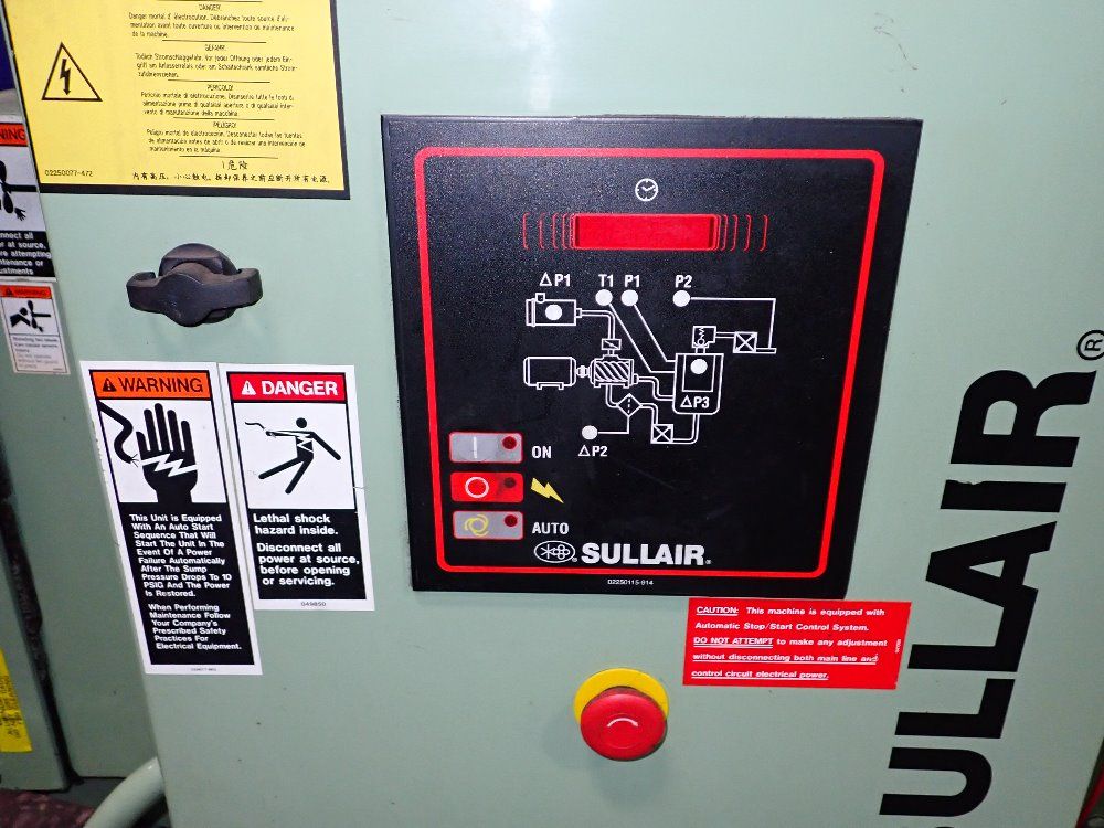 Sullair 40 Hp Air Compressor - Ls10-40h/a/sul