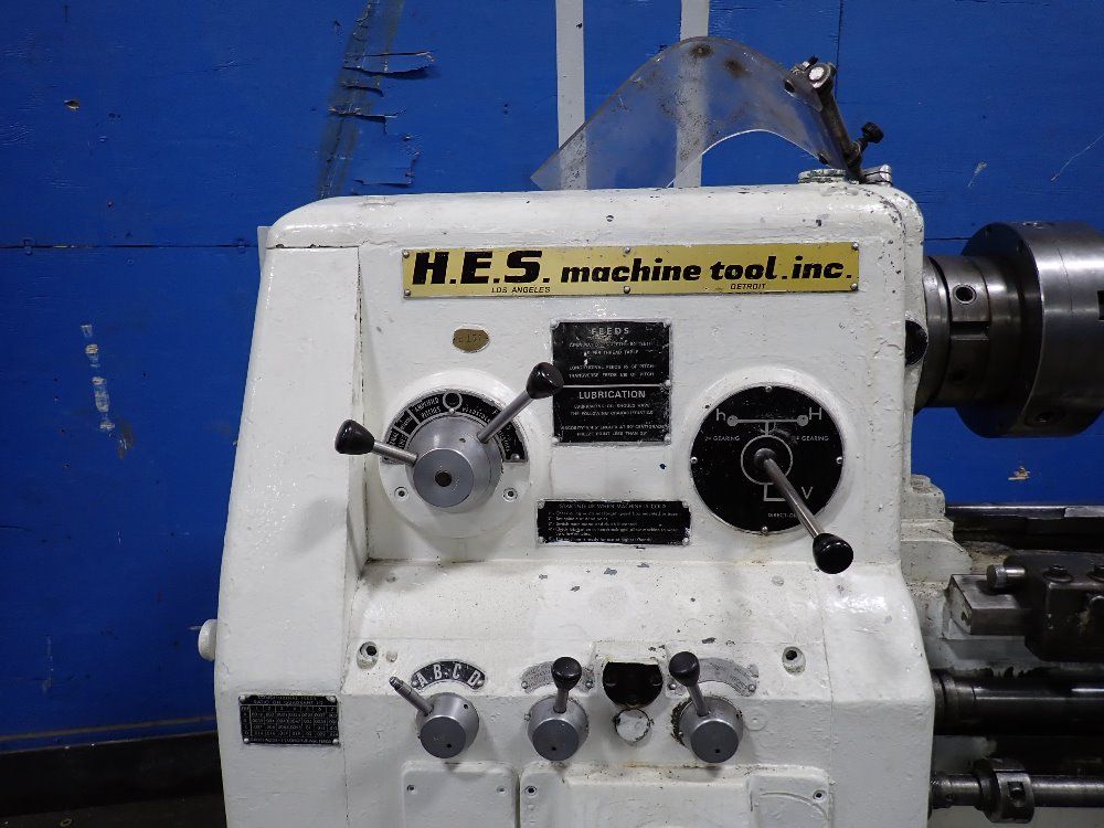 Used Hes Machine Hes 20"x63" Lathe | HGR Industrial Surplus