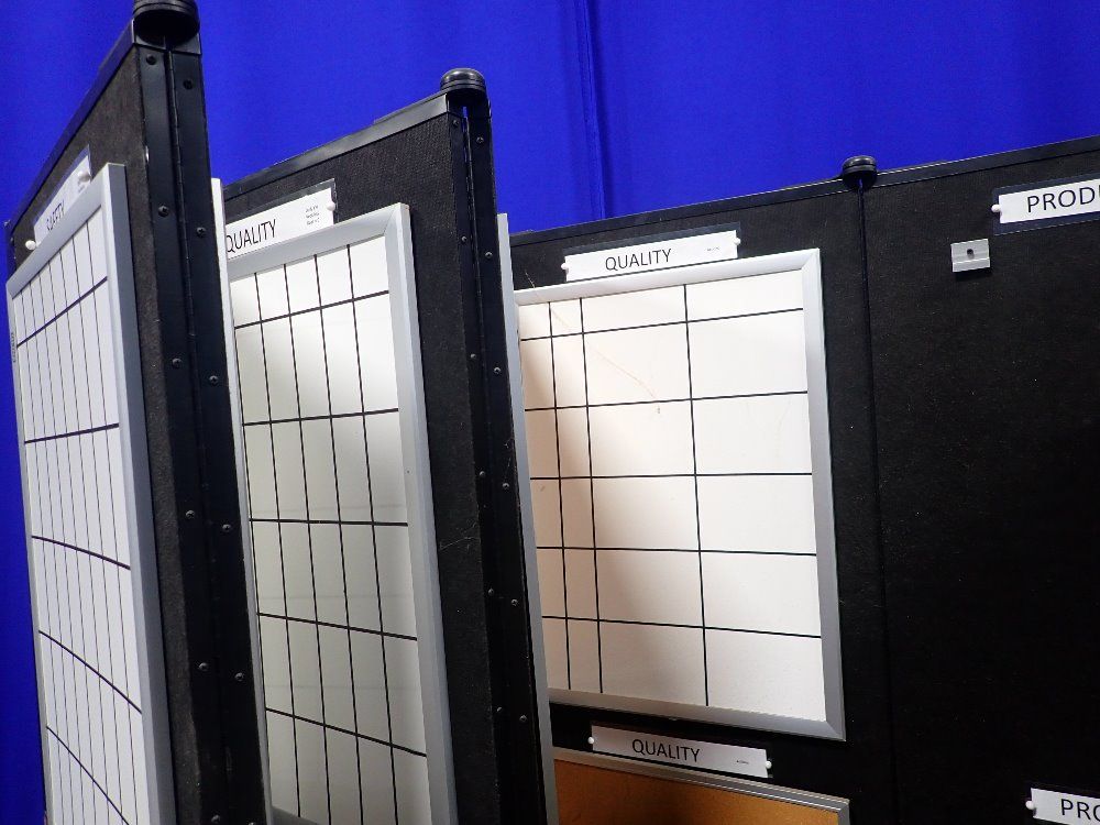 Used Screenflex Portable Room Divider HGR Industrial Surplus