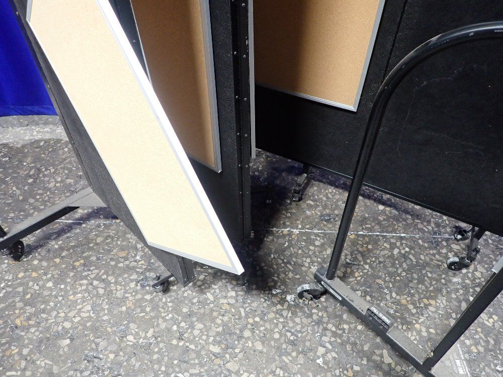 Used Screenflex Portable Room Divider HGR Industrial Surplus