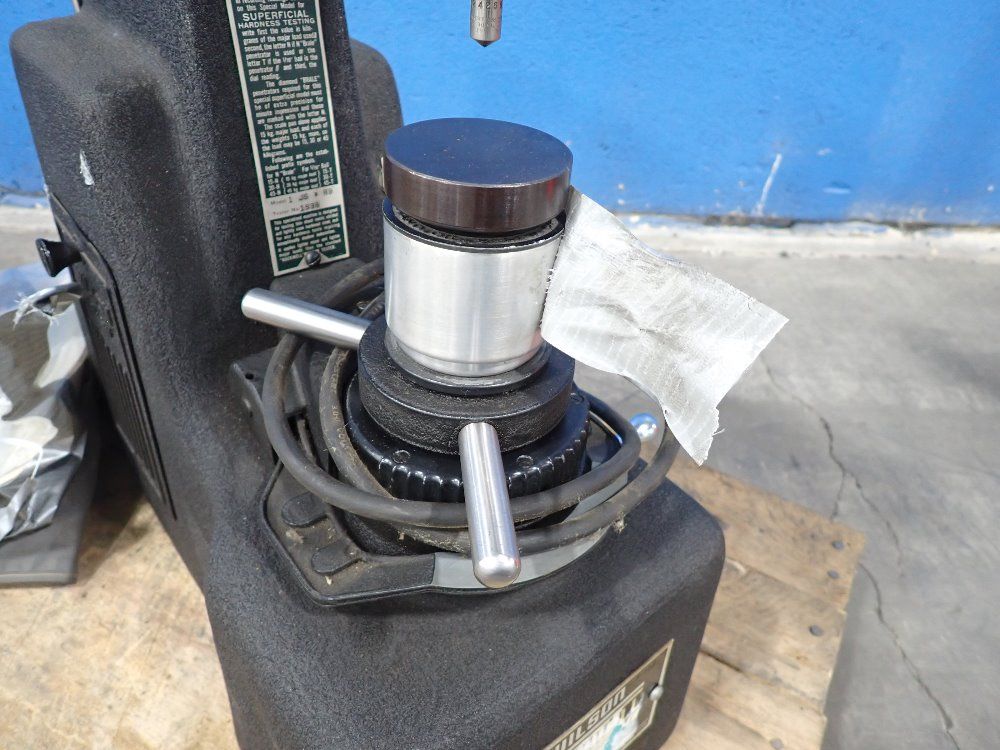 Wilson Rockwell Hardness Tester - 1 Js A Rb