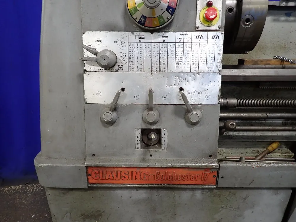 Clausing 18" X 44" Lathe - Colchester 17