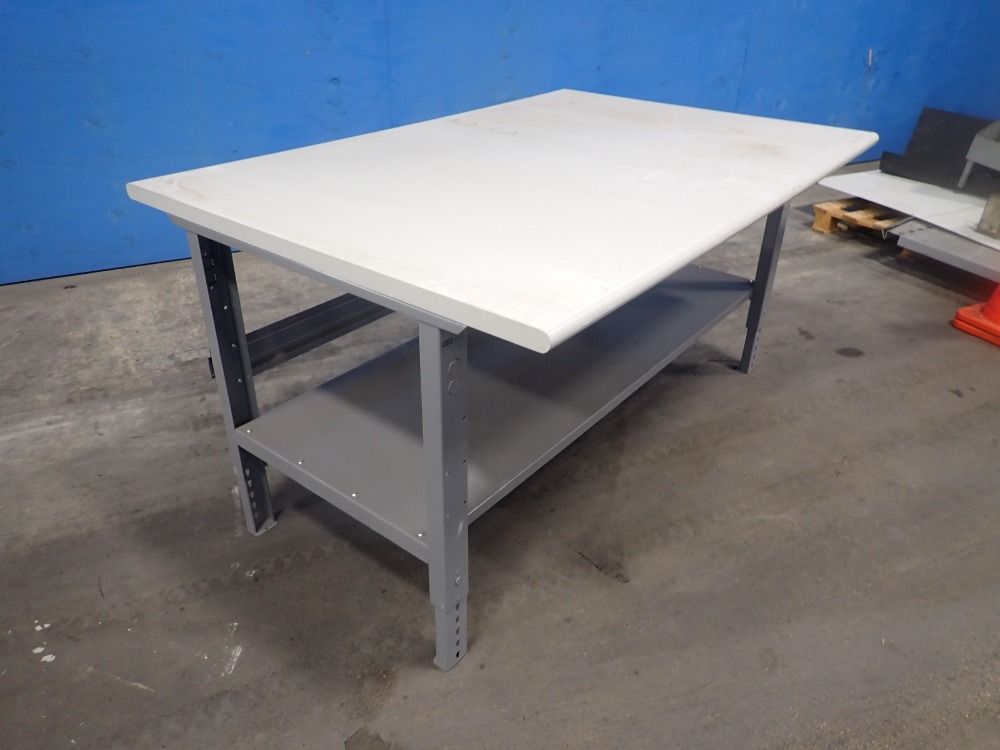 Uline 48x72 Adjustable Work Table