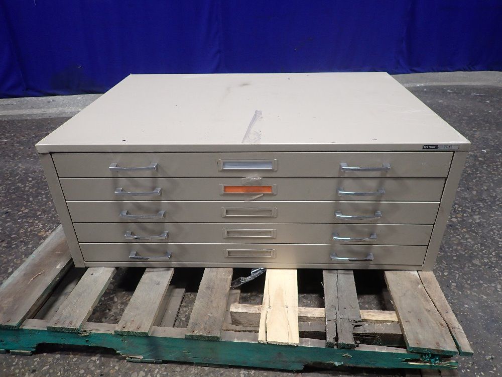 Mayline 5 Drawers Blueprint Cabinet - C-file