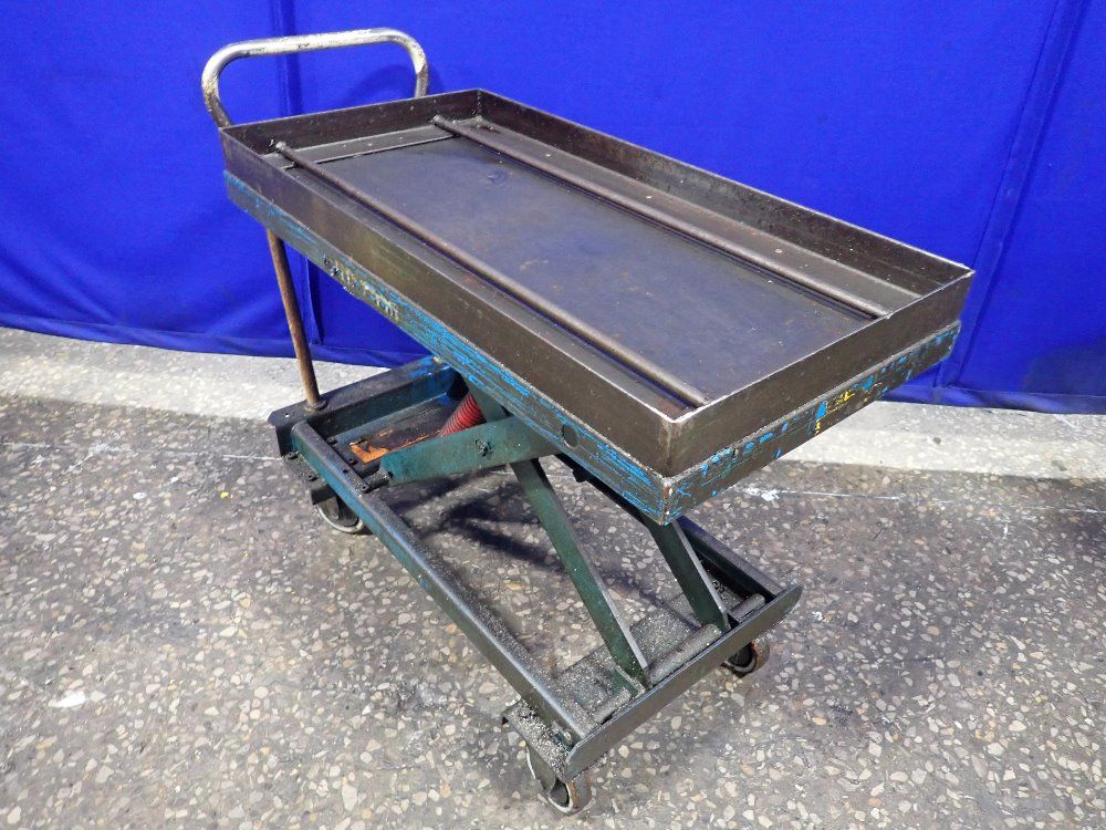 Used Bishamon Scissor Lift Cart HGR Industrial Surplus