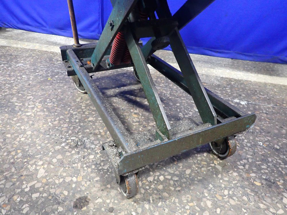 Used Bishamon Scissor Lift Cart HGR Industrial Surplus