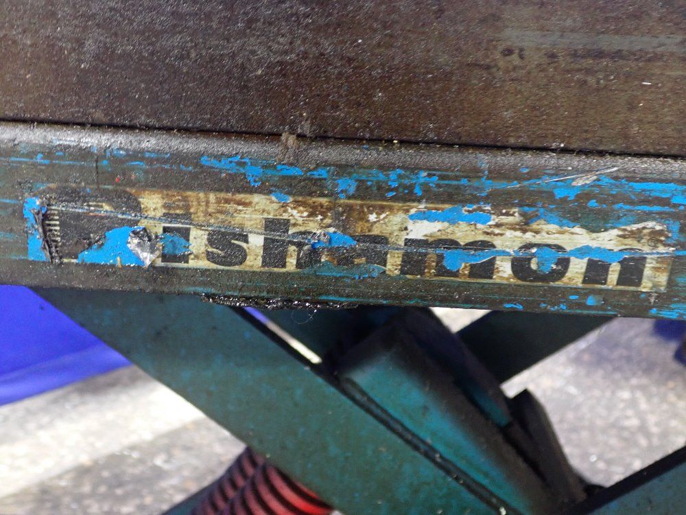 Used Bishamon Scissor Lift Cart HGR Industrial Surplus