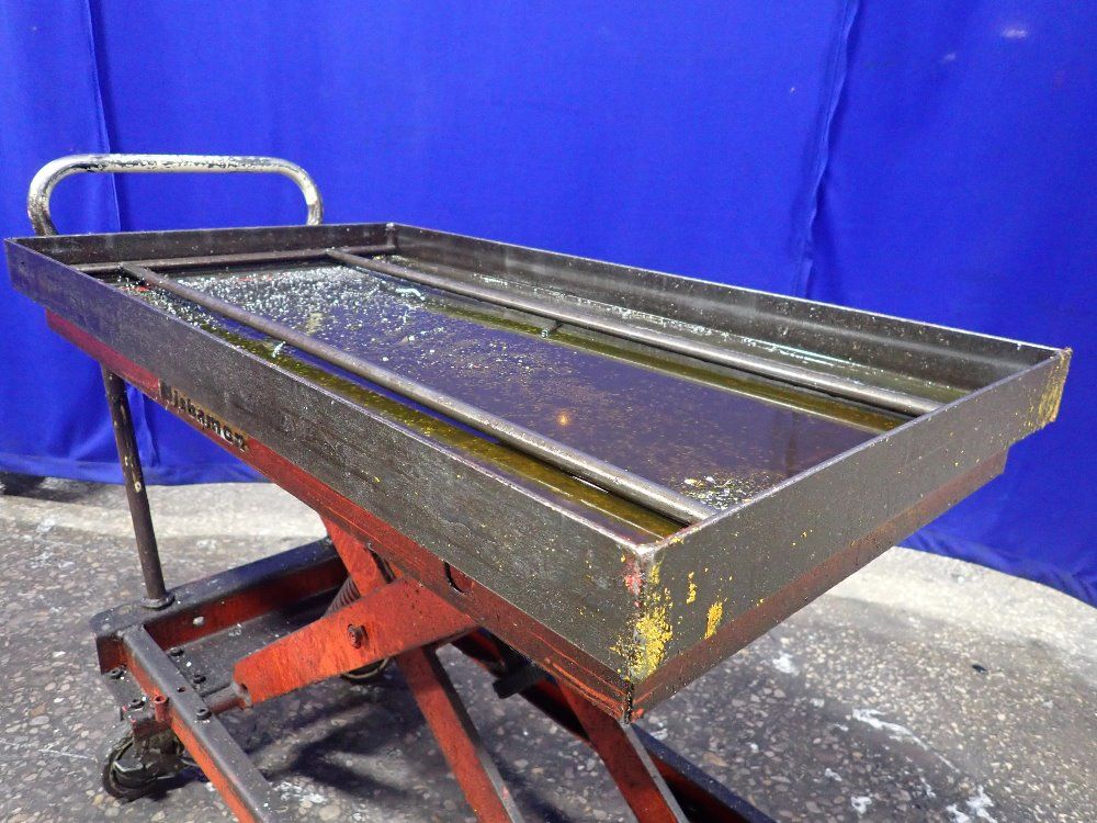 Used Bishamon Scissor Lift Cart HGR Industrial Surplus