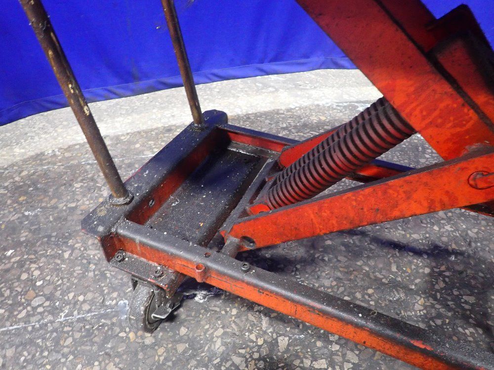 Used Bishamon Scissor Lift Cart HGR Industrial Surplus