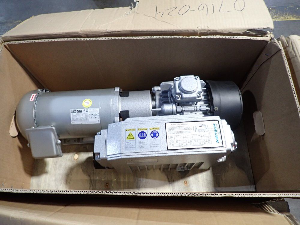 Airtech 31 Cfm 2.0 Torr 2hp 2005 Airtech L-40-g1 Vacuum Pump - L-40-g1