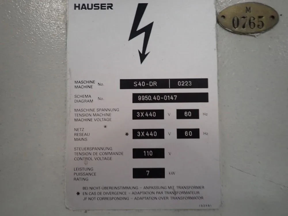 Sip Jauser Sip Jauser S40dr  Precision Grinder