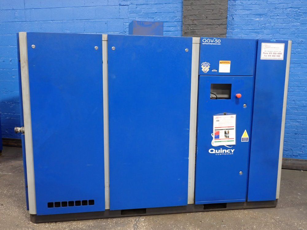 Quincy Compressor 2012 Quincy Compressor Qgv50 Air Compressor