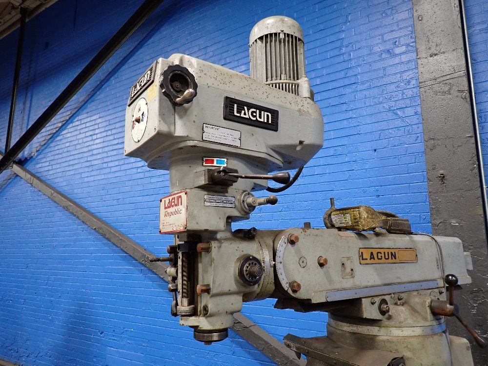 Lagun Republic 9"x42" Vertical Mill