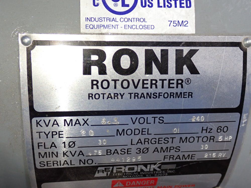 Ronk Rotary Transformer