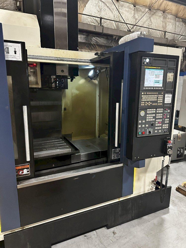 Ycm Cnc Machining Center Wchip Blaster And Mist Collector