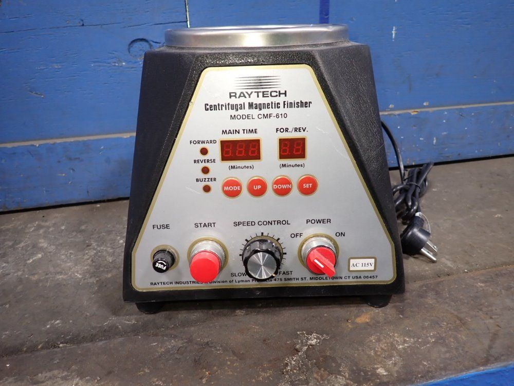 Raytech Centfrifugal Magnetic Finisher