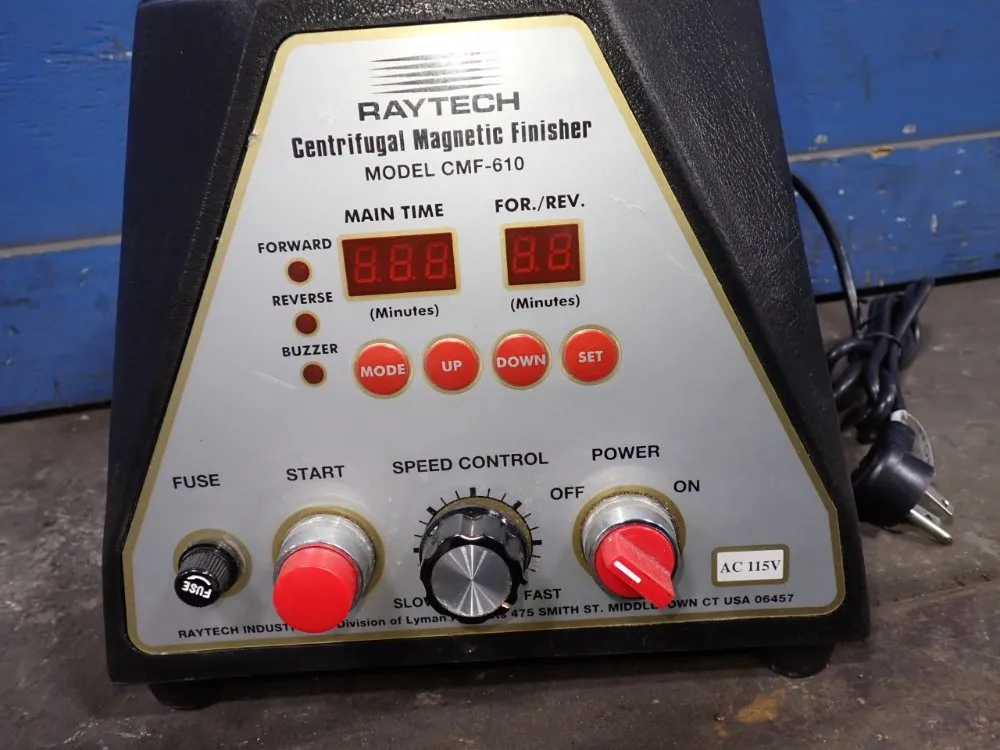 Raytech Centfrifugal Magnetic Finisher