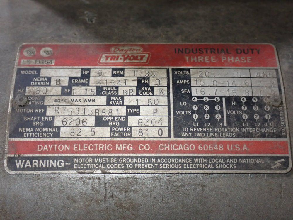 Dayton Air Compressor