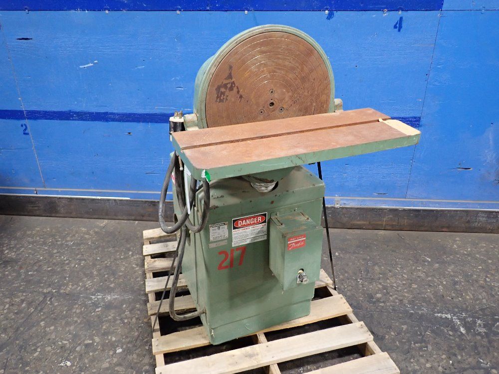 General Mfg Disc Sander