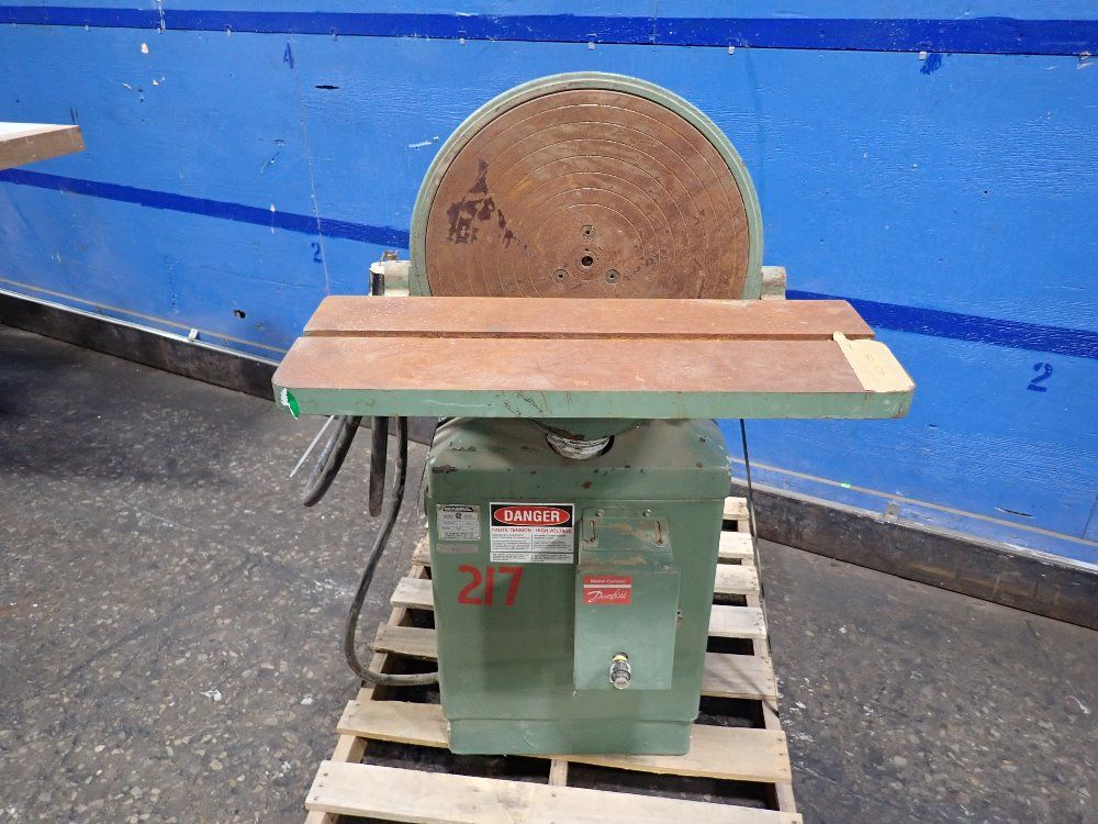 General Mfg Disc Sander